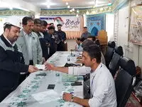 حماسه حضور تلاشگران ذوب آهن اصفهان در انتخابات ریاست جمهوری