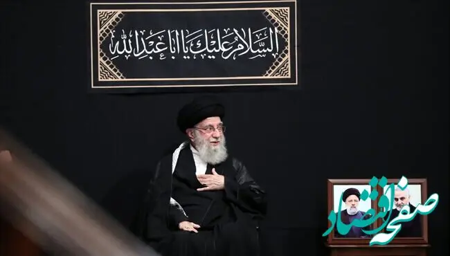 عکس خاص از مجری خیلی معروف صدا و سیما در مراسم بیت رهبری