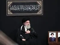 عکس خاص از مجری خیلی معروف صدا و سیما در مراسم بیت رهبری