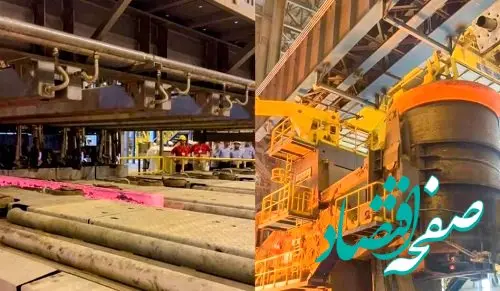 تولید نخستین شمش فولاد شادگان؛ بدون وقفه و خطا