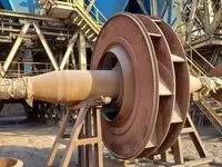 بومی‌سازی روتور مکنده آگلوماشین ۴ ذوب آهن اصفهان