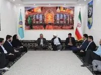 دیدار دکتر انصار نیک با مدیران شهری بندرامام خمینی (ره)