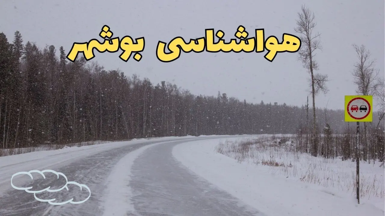 پیش بینی هواشناسی بوشهر فردا ۲۷ بهمن | پیش بینی وضعیت آب و هوا بوشهر فردا شنبه ۲۷ بهمن ماه ۱۴۰۳