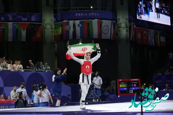 فیلم نایب قهرمانی ناهید کیانی در المپیک پاریس