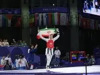فیلم نایب قهرمانی ناهید کیانی در المپیک پاریس