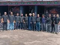 تقدیر مدیرعامل شرکت پتروشیمی خوزستان از خادمین موکب این شرکت در پایانه ی مرزی شلمچه