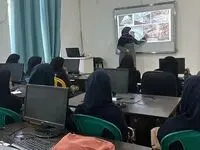 کارگاه آموزشی مفاهیم ژئوپارک و ژئوپروداکت برای دانش‌آموزان جزیره برگزار شد