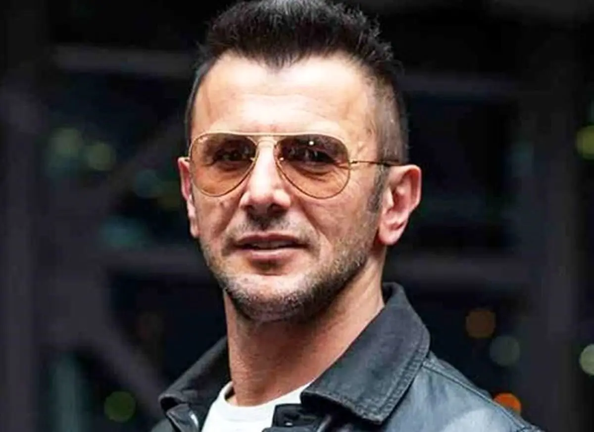 امین حیایی با چهره ای متفاوت و جذاب در جشن تولد پسرش بعد از ماه‌ها غیبت