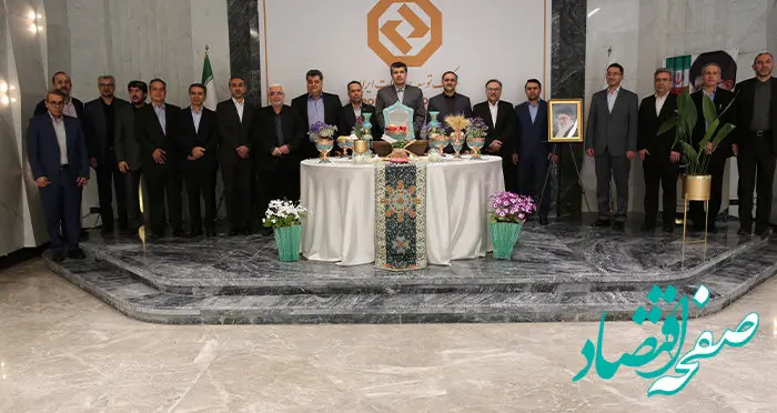 دیدار نوروزی مدیرعامل بانک توسعه صادرات ایران با همکاران