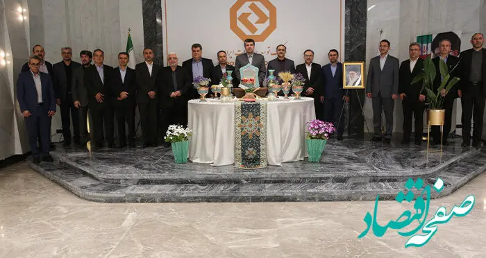 دیدار نوروزی مدیرعامل بانک توسعه صادرات ایران با همکاران