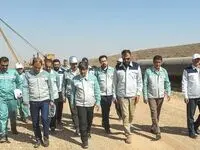 بازدید مدیرعامل گروه فولاد مبارکه از پروژه انتقال آب از دریای عمان/ به‌زودی فولاد با آب دریا تولید می‌شود