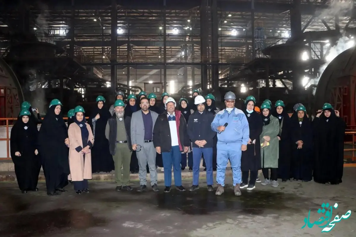 به مناسبت ولادت حضرت فاطمه (س) وگرامیداشت روز زن: برگزاری اردوی راهیان پیشرفت در فولاد سنگان