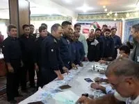 حضور گسترده کارکنان ذوب‌آهن اصفهان در دور دوم انتخابات ریاست جمهوری