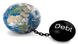 بدهی جهانی به این رکورد رسید