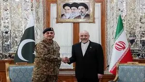 دیدار فرمانده ارتش پاکستان با محمدباقر قالیباف 