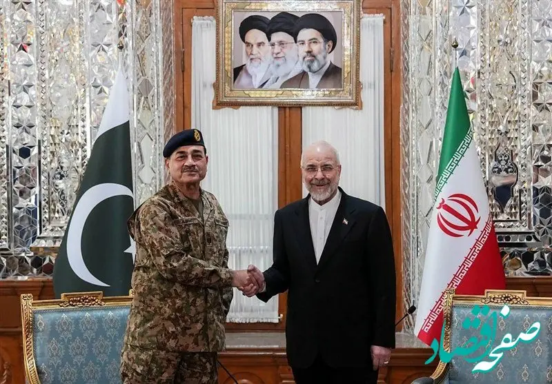 دیدار فرمانده ارتش پاکستان با محمدباقر قالیباف 