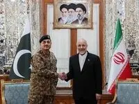 دیدار فرمانده ارتش پاکستان با محمدباقر قالیباف 