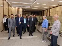 بازدید مدیرعامل بانک توسعه تعاون از روند آماده سازی و تجهیز ساختمان خدامی
