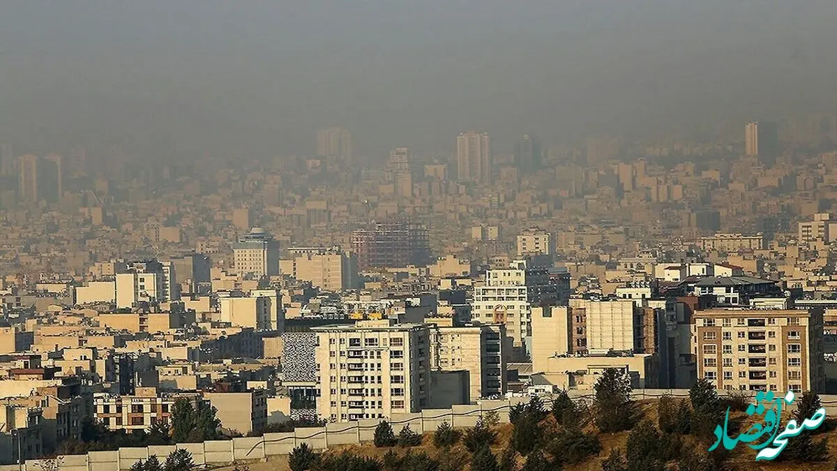 هوای تهران در صبح روز جمعه اینگونه عجیب شد
