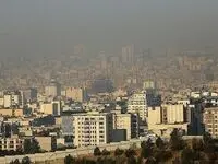 هوای تهران در صبح روز جمعه اینگونه عجیب شد