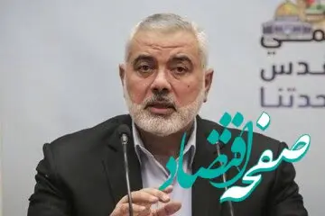 لحظه دردناک اعلام خبر شهادت اسماعیل هنیه از بلندگوها در کرانه باختری + فیلم