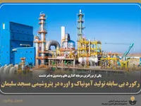 رکورد بی‌سابقه تولید آمونیاک و اوره در پتروشیمی مسجدسلیمان