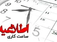 اعلام ساعات کاری بانکها و موسسات مالی و اعتباری در کیش