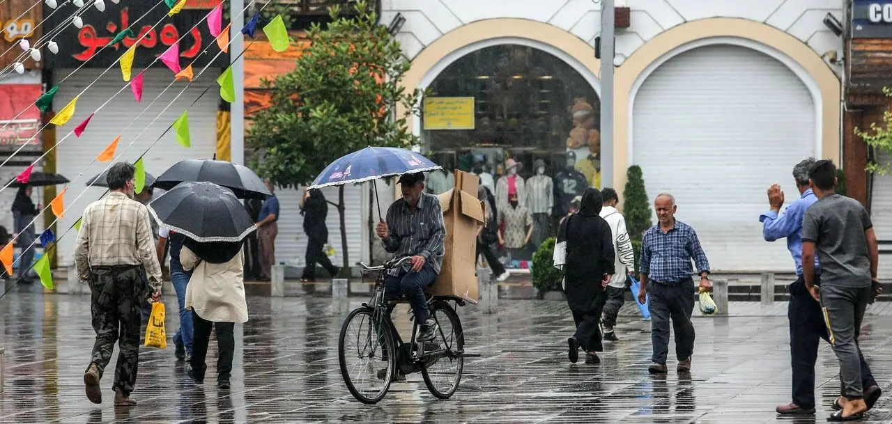 پیش بینی بارش باران در کرمان،سیستان و بلوچستان ،فارس و هرمزگان برای امروز و فردا