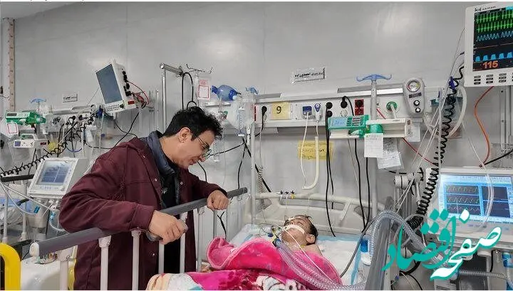 دیدار خاص عمو پورنگ با کودکان مجروح شده در جنگ رمضان در این مکان + تصاویر