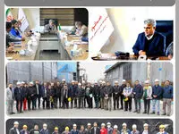 بازدید جامع مدیرعامل صبانور از پروژه‌ها و واحدهای تولیدی و معدنی