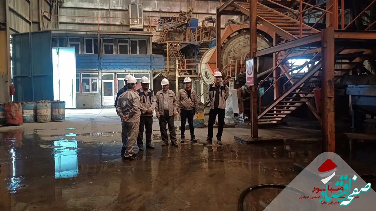 بازدید ماهانه مدیرعامل شرکت صبانور از معدن شهرک +عکس
