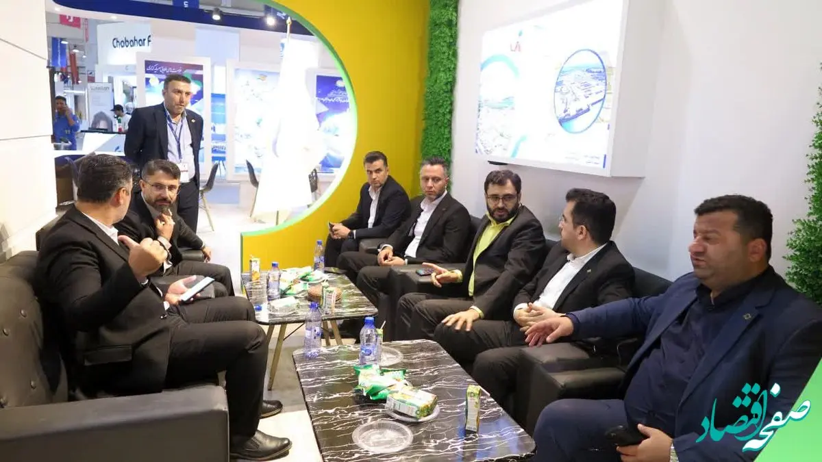 غرفه سازمان منطقه آزاد انزلی در کیش اینوکس 2023 شروع به کار کرد