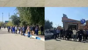 وعده‌های توخالی تبدیل وضعیت؛ کارگران سیمان خوزستان را به خیابان کشاند | کاهش عجیب حقوق پس از رسمی‌شدن!