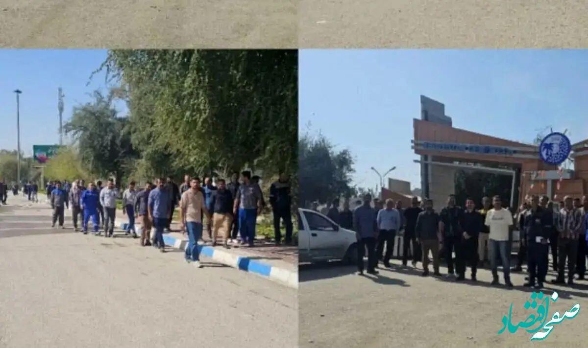 وعده‌های توخالی تبدیل وضعیت؛ کارگران سیمان خوزستان را به خیابان کشاند | کاهش عجیب حقوق پس از رسمی‌شدن!