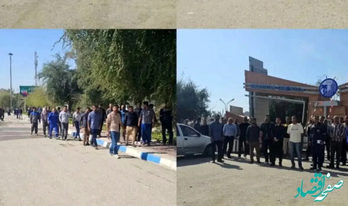 وعده‌های توخالی تبدیل وضعیت؛ کارگران سیمان خوزستان را به خیابان کشاند | کاهش عجیب حقوق پس از رسمی‌شدن!