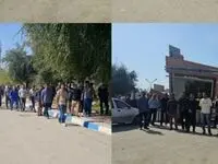 وعده‌های توخالی تبدیل وضعیت؛ کارگران سیمان خوزستان را به خیابان کشاند | کاهش عجیب حقوق پس از رسمی‌شدن!