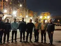در لحظات آغازین سال نو و همزمان با ایام ماه رمضان انجام شد؛ دیدار معاون منابع انسانی و امور اجتماعی فولاد خوزستان با کارکنان بخش احیاها