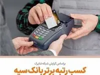 کسب رتبه برتر بانک سپه در تعداد تراکنش‌های کارتخوان فروشگاهی در تیرماه ‌سال جاری