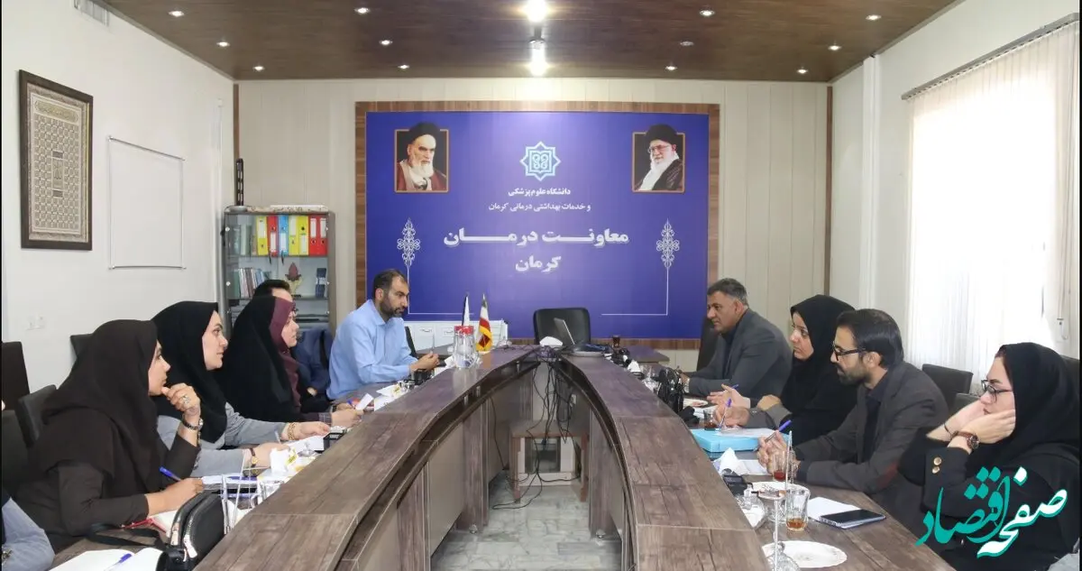 نشست تخصصی بیمه دانا با مدیران دانشگاه علوم پزشکی استان کرمان