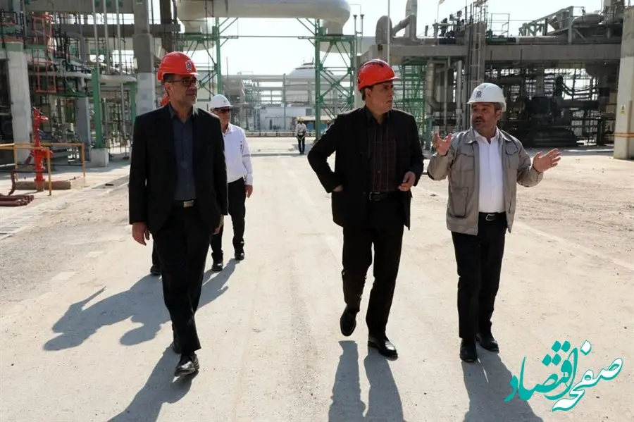  بازدید مدیران ارشد وزارت تعاون ، کار و رفاه اجتماعی از پتروشیمی جم