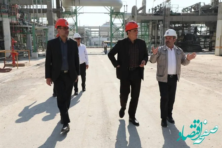  بازدید مدیران ارشد وزارت تعاون ، کار و رفاه اجتماعی از پتروشیمی جم
