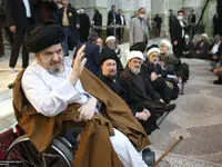 تصویری از سید حسین خمینی، فرزند سید مصطفی خمینی