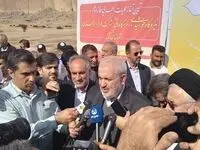 ویدیو: آیین کلنگ زنی فاز دوم نیروگاه ۶۰۰ مگاواتی فولاد خوزستان با حضور وزیر نیرو در شهرستان گتوند