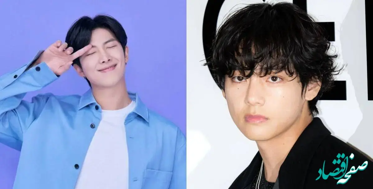 عکس تهیونگ و نامجون از گروه بی تی اس در لباس سربازی