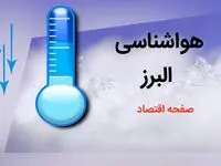 پیش بینی هواشناسی کرج طی ۲۴ ساعت آینده | پیش بینی وضعیت آب و هوا البرز فردا دوشنبه ۸ بهمن ماه ۱۴۰۳ 