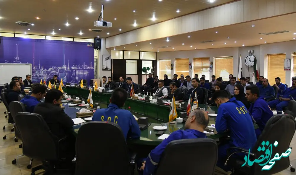 نشست صمیمی مدیر عامل با نمایندگان کارکنان واحدهای پالایشگاه نفت سپاهان