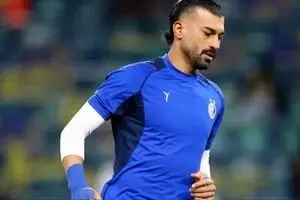 ناز رامین رضاییان برای هواداران استقلال + تصویر