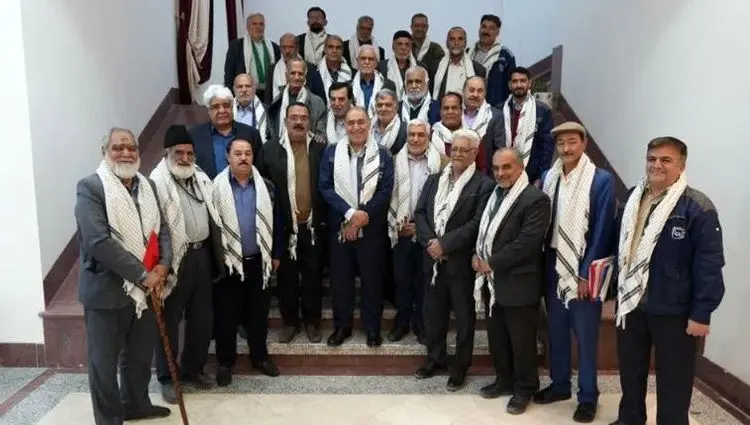 تجدید دیدار همرزمان دفاع مقدس با مدیرعامل رزمنده شرکت سنگ‌آهن مرکزی ایران