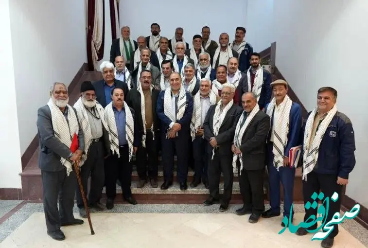 تجدید دیدار همرزمان دفاع مقدس با مدیرعامل رزمنده شرکت سنگ‌آهن مرکزی ایران