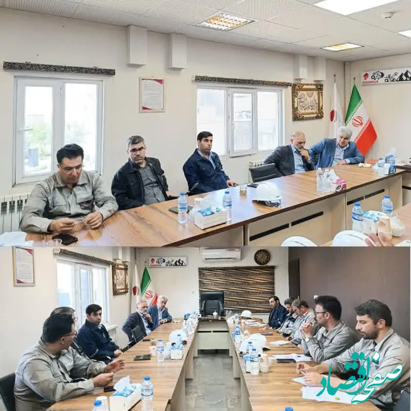 حضور پررنگ مدیرعامل صبانور در مجتمع‌های تولیدی و تشکیل جلسات در شرایط بحرانی کشور